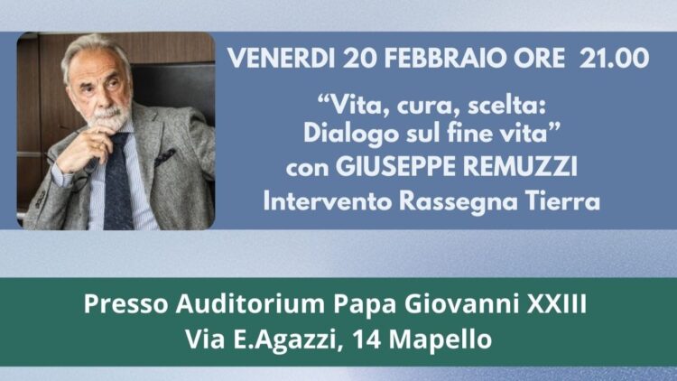 Grandi ospiti a Mapello: il futuro della medicina con Garattini e il dialogo etico con Remuzzi