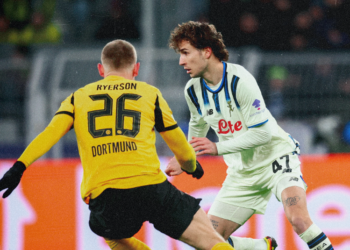 Il muro giallo ferma l’Atalanta: l’andata con il Borussia Dortmund finisce 2 a 0 per i tedeschi