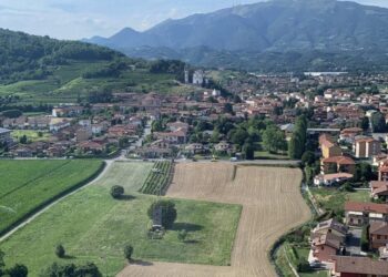 Mapello vista dal cielo: scatta la super operazione con i droni per il torrente Dordo